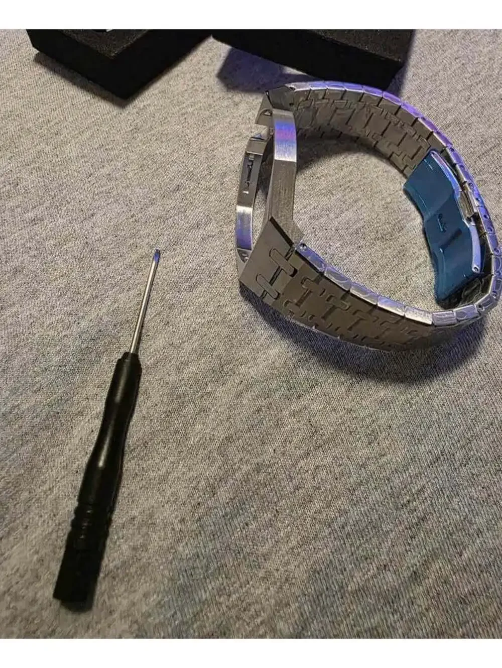 Casio polished stainless